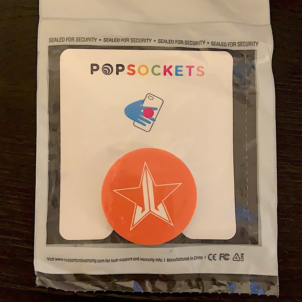 Jeffree Star Pop Socket in Orange 🧡